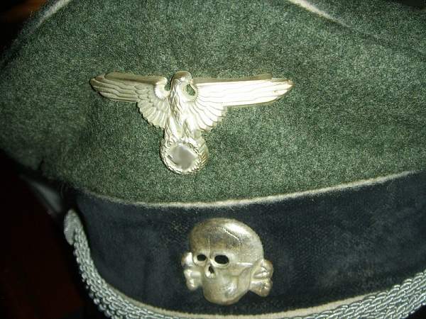 Waffen SS Officers schirmutze