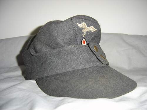 Luftwaffe side cap. Real or fake?