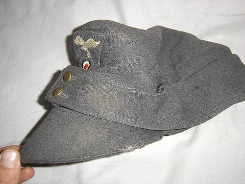Luftwaffe side cap. Real or fake?
