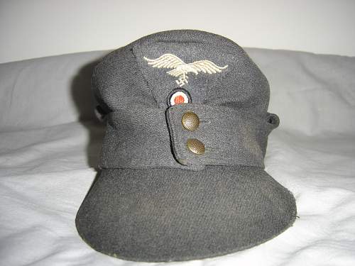 Luftwaffe side cap. Real or fake?