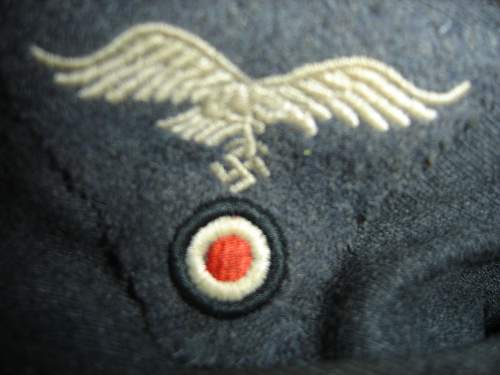 Luftwaffe side cap. Real or fake?