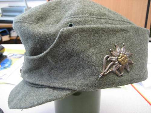 WW2 German Mountain Troop Field Cap - Good / Bad ?