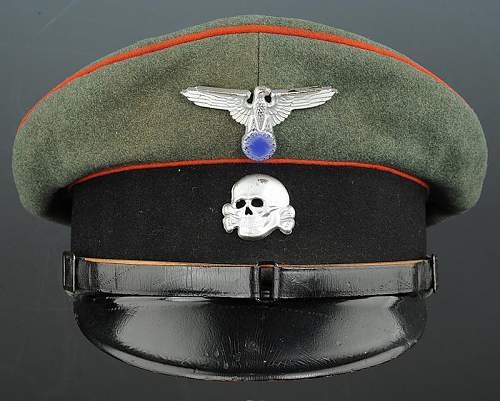 W-SS &quot;Artllerie&quot; EM/NCO visor opinion needed please