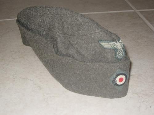 Heer M34 Feldmütze : Need help on this cap