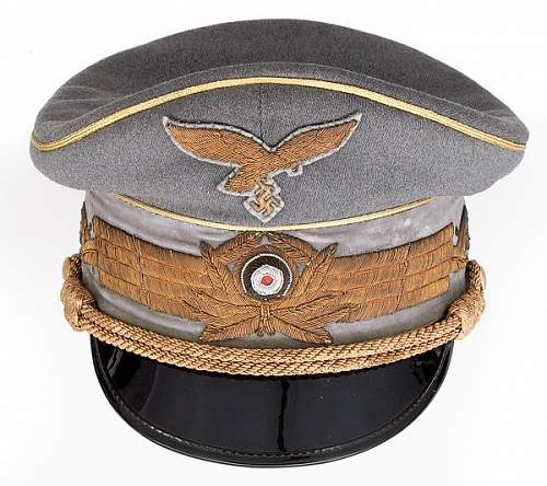 Luftwaffe Feldmarschall's Schirmmütze