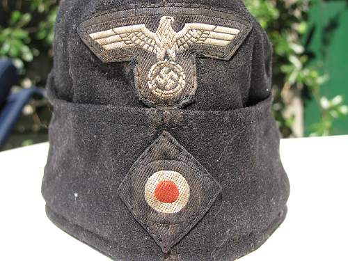 Panzer Overseas cap (schiffchen) Real or fake?