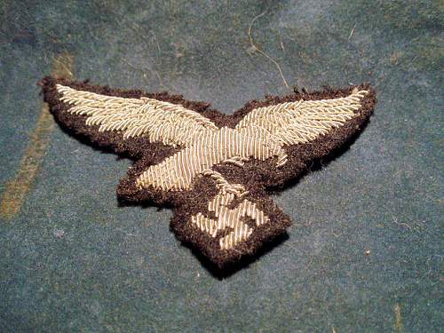 Luftwaffe Officers Schirmmutze insignia