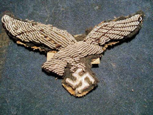 Luftwaffe Officers Schirmmutze insignia