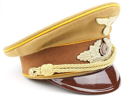 Reichsleitung visor cap