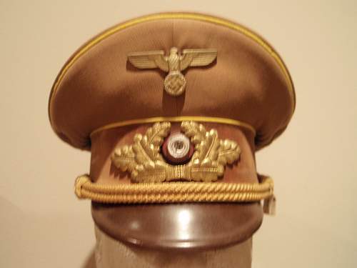 Reichsleitung visor cap