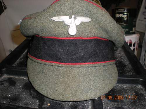 SS visor hat. Is it a fake?