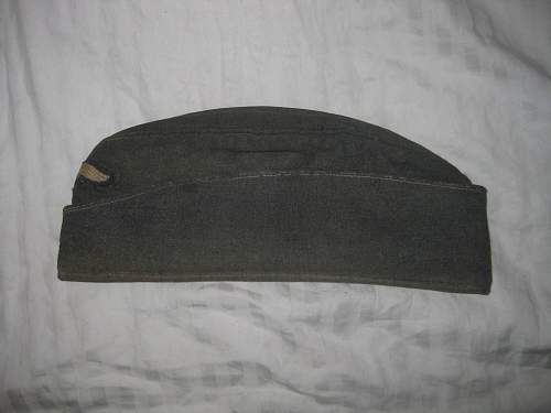 Luftwaffe side cap question.