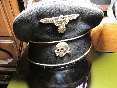 SS Nco visor hat 1938