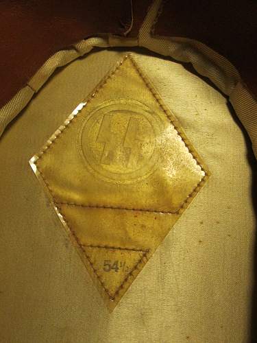 SS Nco visor hat 1938