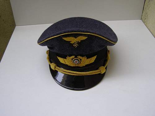 Luftwaffe Generals Schirmmütze