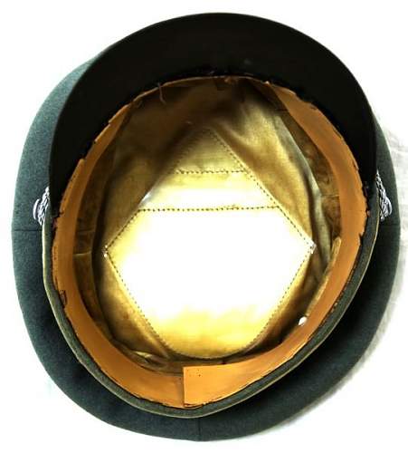 Heer infantry officer's visor