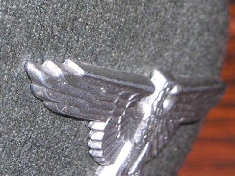 Waffen-SS Officer Visor Cap - Real ?