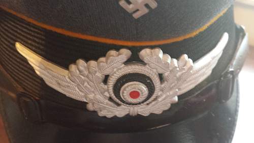 Luft NCO Visor, Help Needed