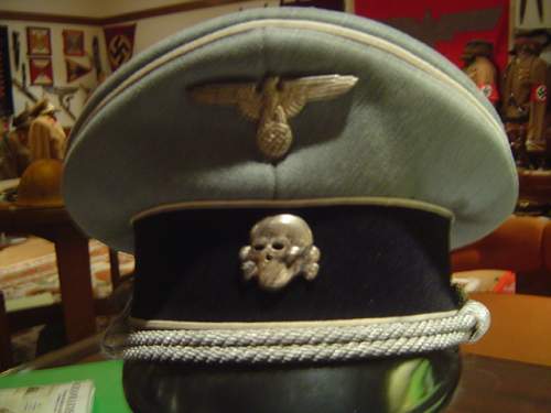Waffen SS Visor hat