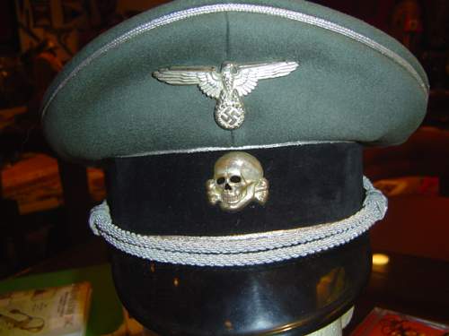 Waffen SS Visor hat