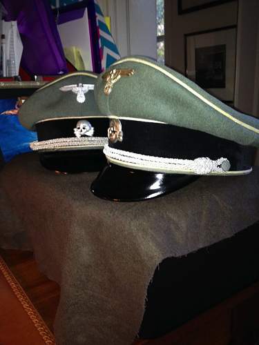 This is my first time buying a Waffen SS visor and I need help identifying its authenticity