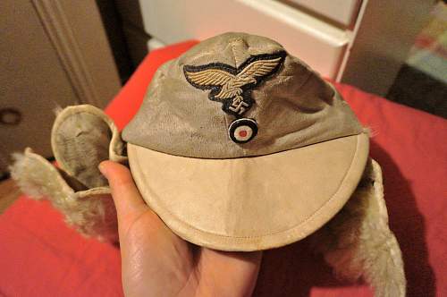 Need Help: Fur Lined Luftwaffe Winter Cap