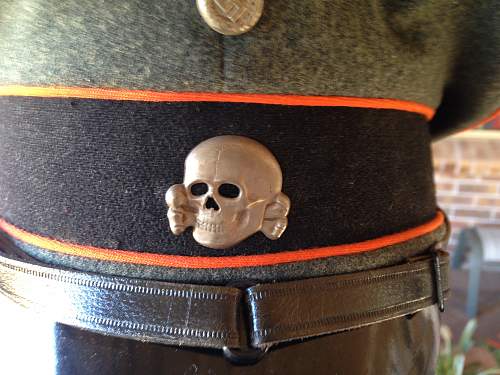 Waffen SS Colour-Piped Visor