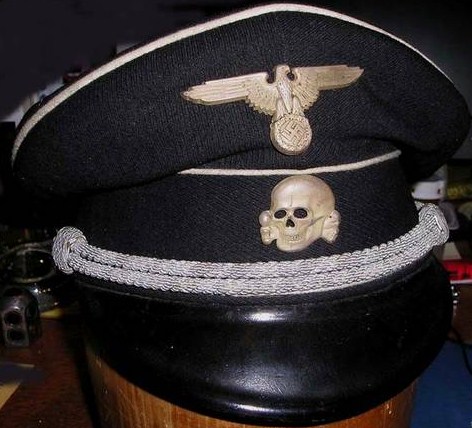 Waffen SS Officer Visor Cap?