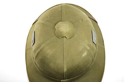 Ss pith helmet