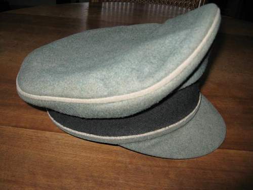 Early SS  visor Feldmütze