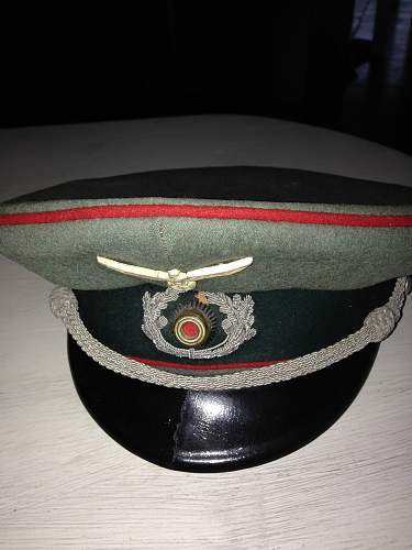 Original or fake: Heer Officers Schirmmutze
