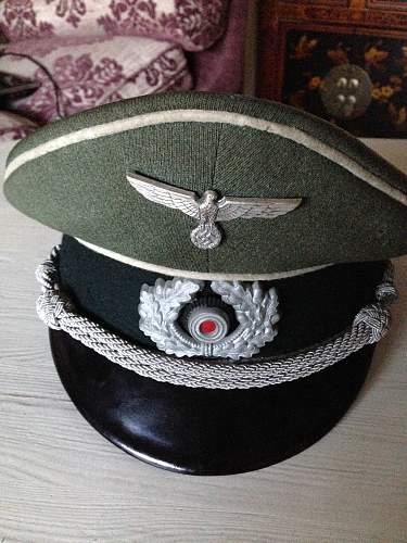 Original or fake: Heer Officers Schirmmutze