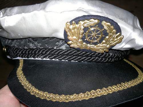 German sailor cap. Original or funny fantasy costume?