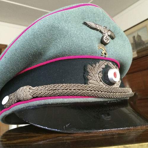 Infantry Officer Visor Cap by Erel