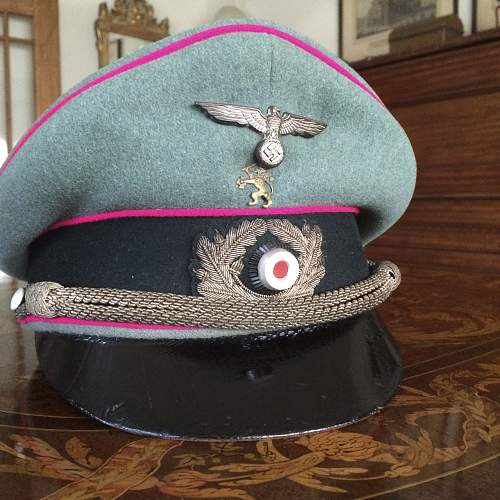 Infantry Officer Visor Cap by Erel