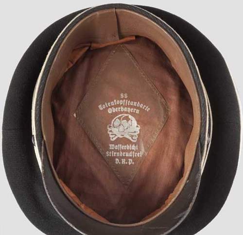 Theodor Eicke club cap.  Too good to be true.