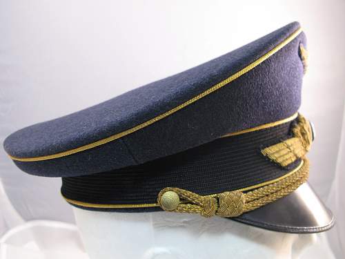 Luftwaffe general visor cap