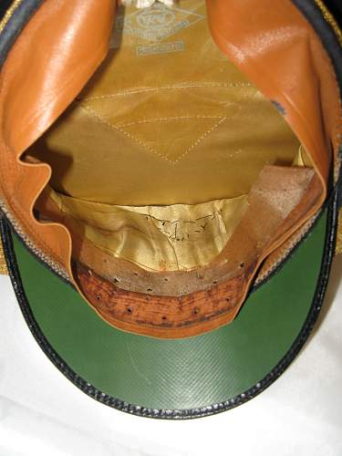 Luftwaffe general visor cap