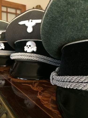 SS Officer's Cap - Holter's - Legit?