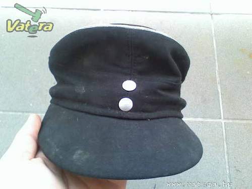 M43 panzer cap.Real,fake or post war