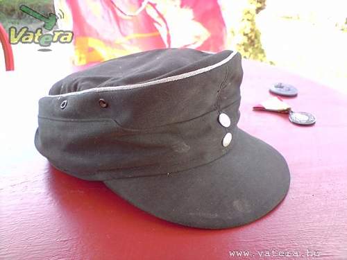 M43 panzer cap.Real,fake or post war