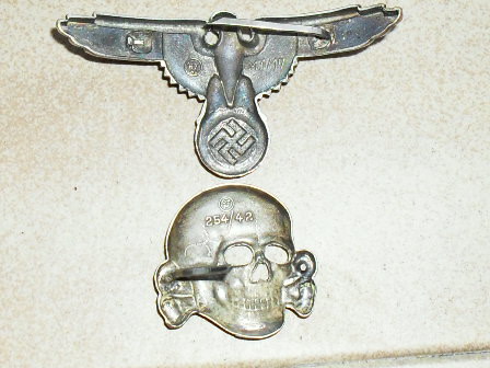 Waffen SS artillerie officers schirmutze: Good or copy?