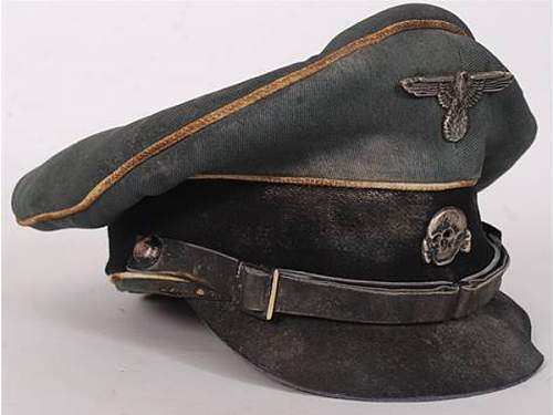 SS Infantry Visor Cap