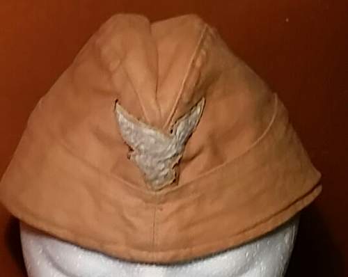 Luftwaffe tropical side cap for authentication please