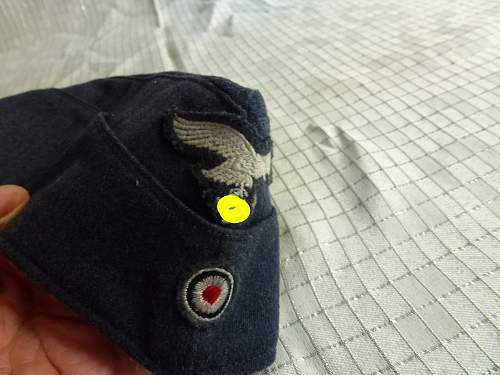 Luftwaffe overseas cap fake??