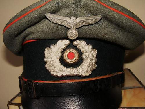 Wh visor cap