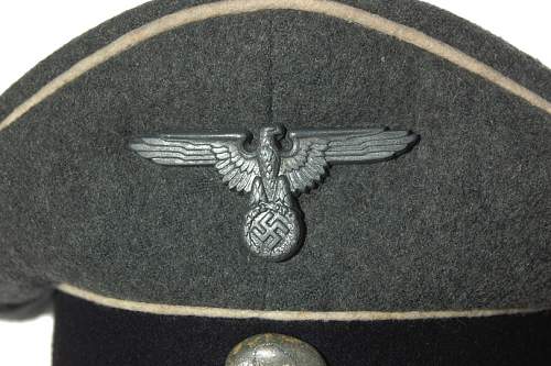 Waffen - SS Visor - EM / NCO