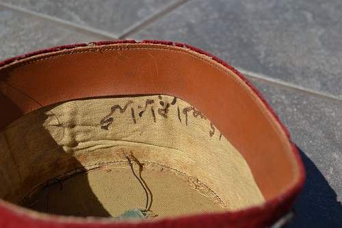 SS-Waffen Fez with Metal Insignia?