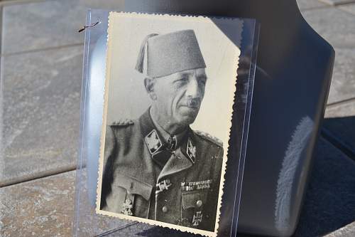 SS-Waffen Fez with Metal Insignia?