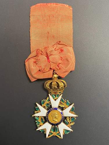 Have a look at this special Legion of Honor Medal!!